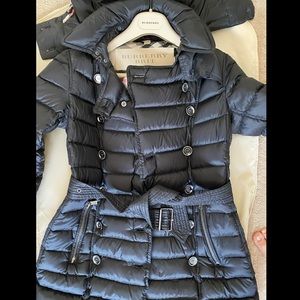 BURBERRY SHELL DOWN COAT. Perfect Condition!